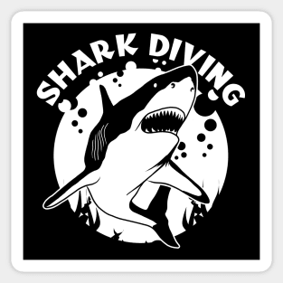 Shark Diving - Swimming With Sharks Sticker